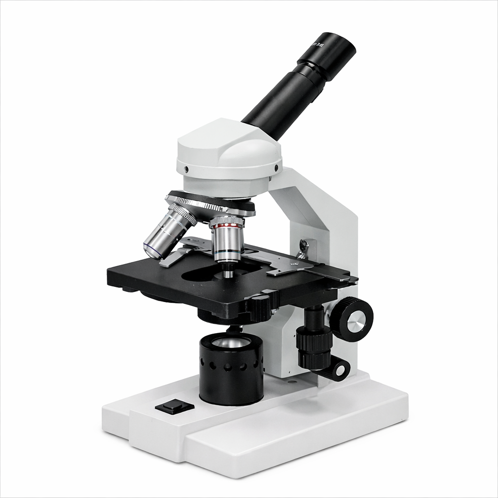 MAGNUS MONOCULAR MICROSCOPE LED WITH BATTERY BACKUP MODEL: SM-100